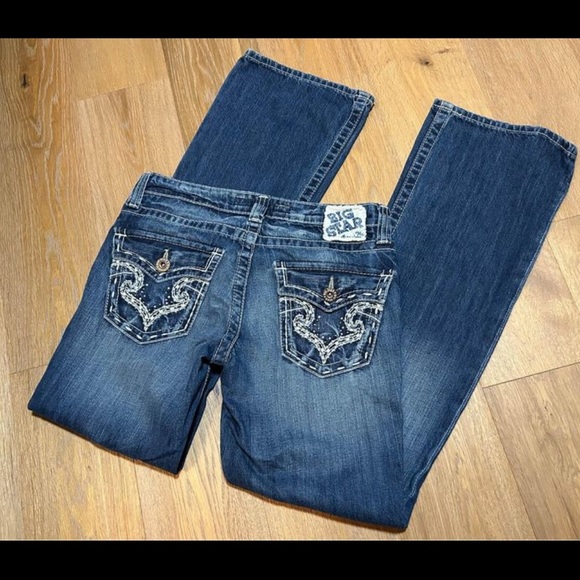 Size 26 Tall Big Star Buckle Jeans, Women’s BKE Big Star Jeans - Picture 1 of 10